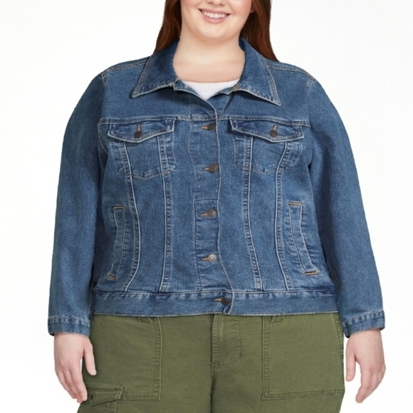 Women's Denim Jacket Sizes XXXL - Picture 6 of 10